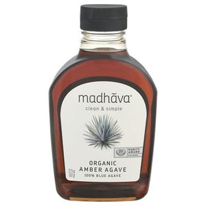 Madhava Amber Agave Organic 6/23.5 OZ [UNFI #1020395] [ebt]