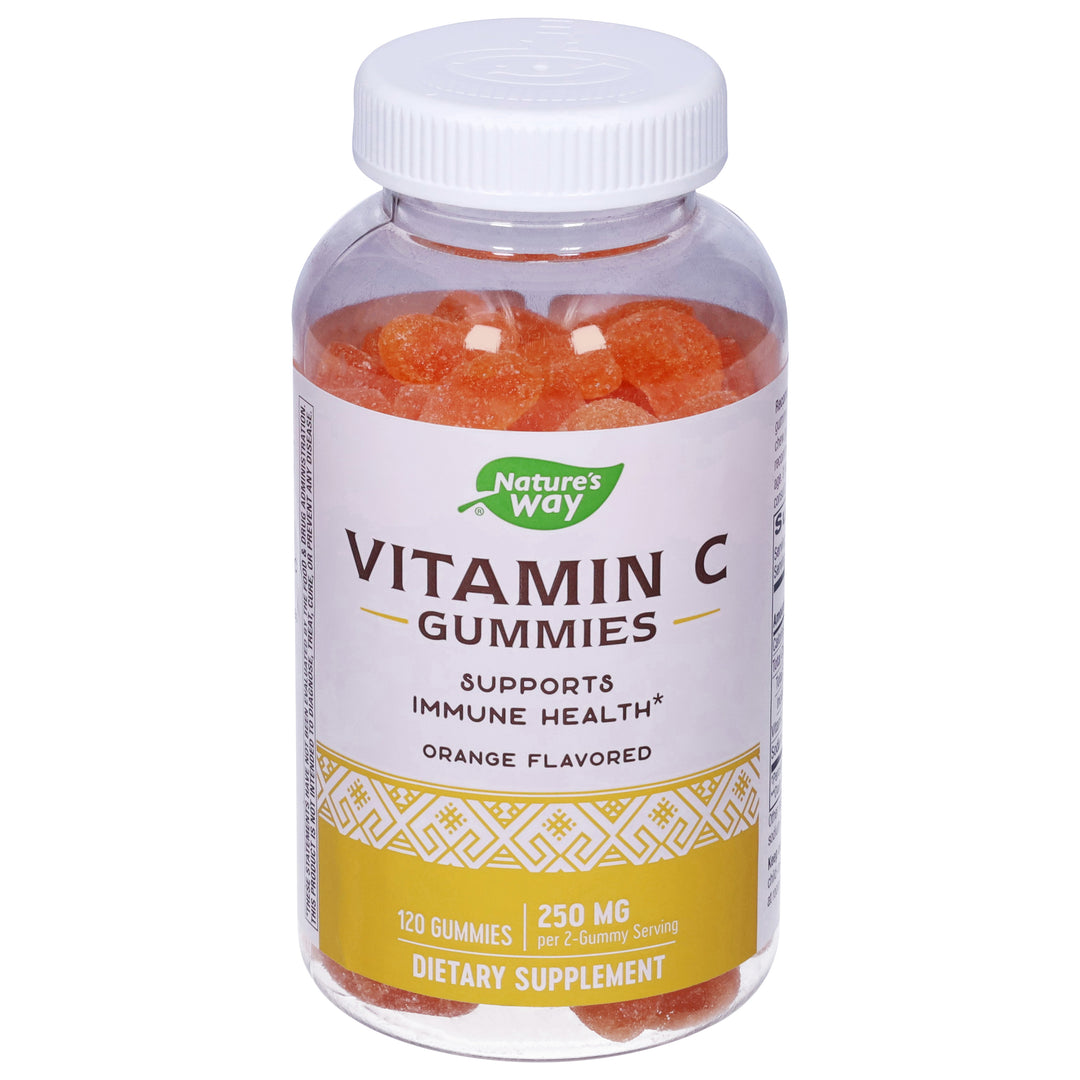 Natures Way Vitamin C 250 Mg Gummies Orange Flavored 120 CT [UNFI #2682060]