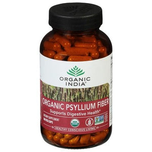 Organic India Psyllium Fiber Organic Veg Caps 180 VCAP [UNFI #2796902]