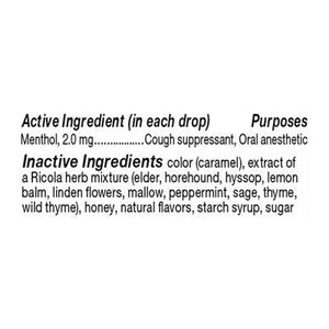 Ricola Cough Drops Honey Herb 12/24 PC [UNFI #2885820] [ebt]