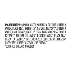 Kevita Kombucha Pineapple Peach 6/15.2 OZ [UNFI #2266302] [ebt]