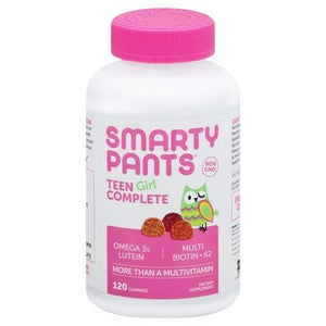 Smartypants Multivitamin Teen Girl Complete Gummies 1/120 CT [UNFI #2150662]