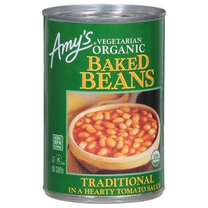 Amys Baked Beans Traditional Organic Vegetarian 12/15 OZ [UNFI #0213595] [ebt]