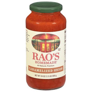 Raos Sauce Caramelized Onion 12/24 OZ [UNFI #2953412] [ebt]