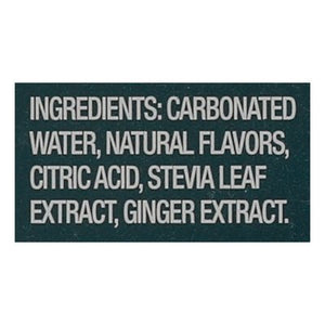 Zevia Soda Zero Sugar Ginger Ale 2/12/12 Z [UNFI #2892123] [ebt]