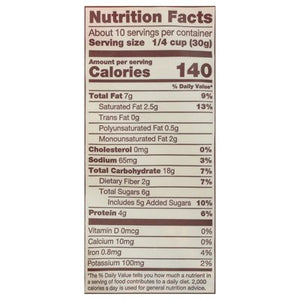 Bobs Red Mill Granola Peanut Butter Homestyle 6/11 OZ [UNFI #2773406] [ebt]