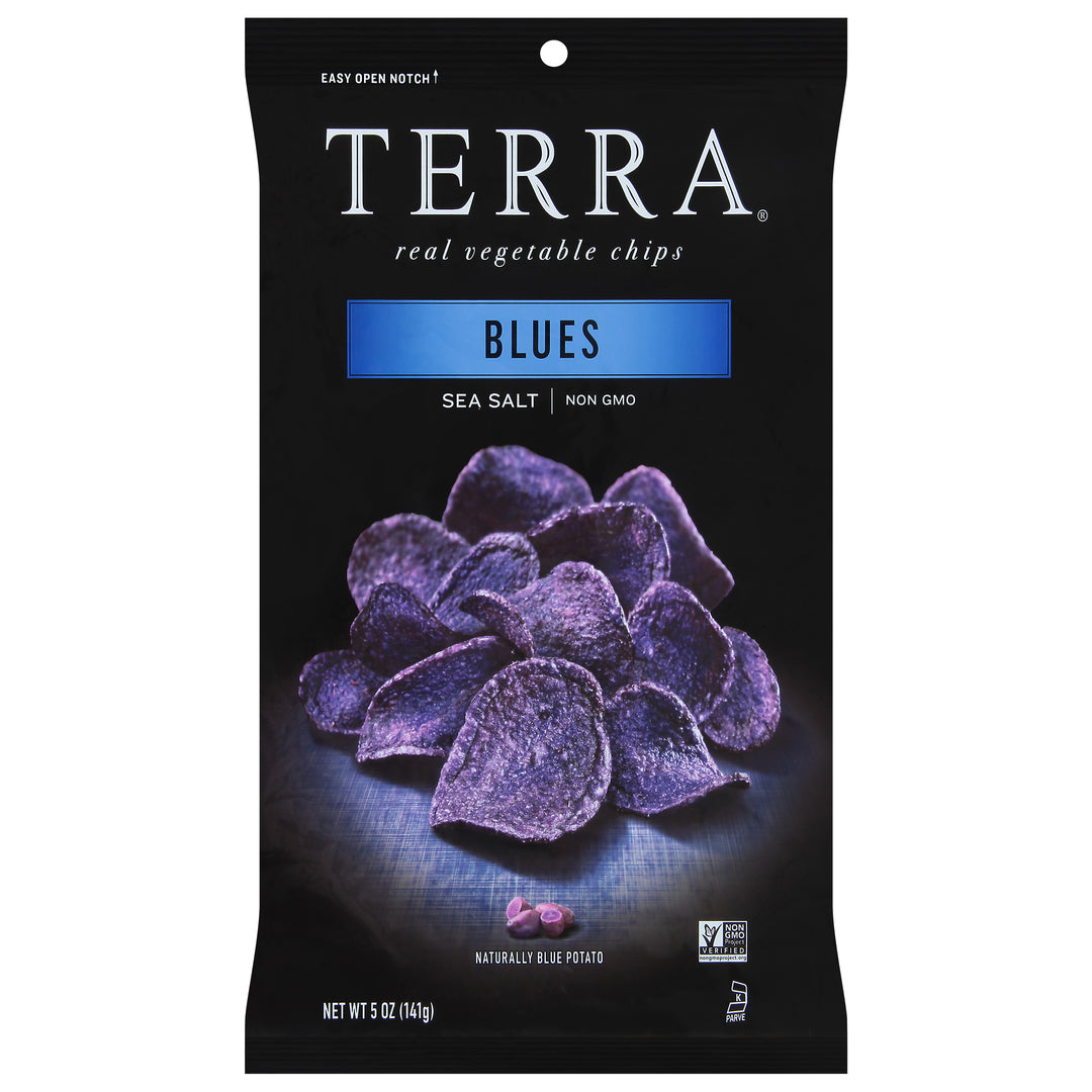 Terra Chips Vegetable Chips Real Blues Sea Salt 12/5 OZ [UNFI #899856] [ebt]