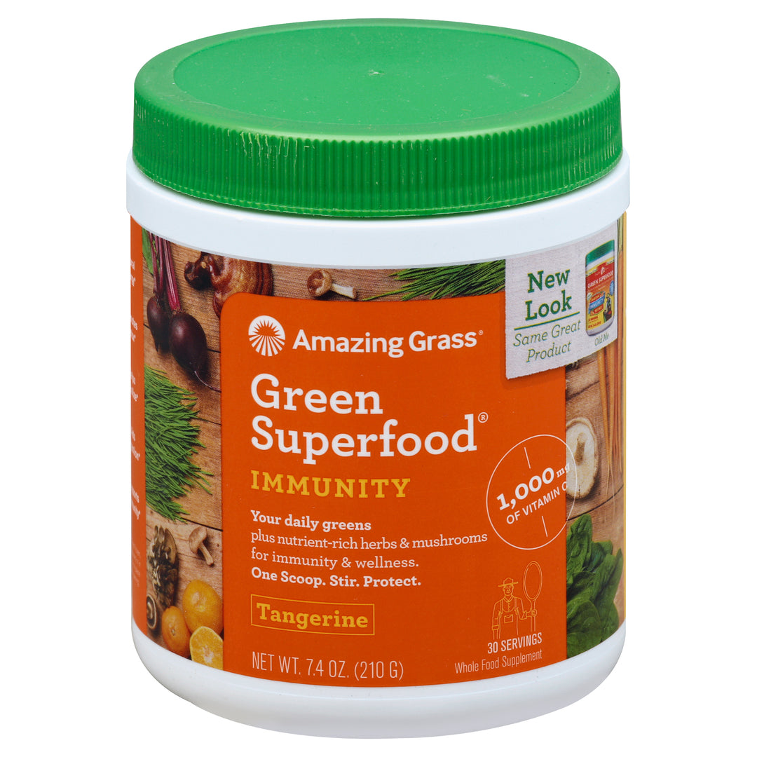 Amazing Grass Green Superfood Immunity Tangerine 7.4 OZ [UNFI #2186609]