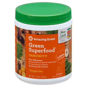 Amazing Grass Green Superfood Immunity Tangerine 7.4 OZ [UNFI #2186609]