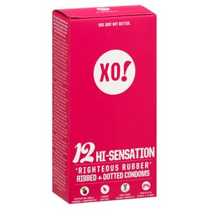 Xo! Condoms Hi-Sensation 8/12 CT [UNFI #2896421] T
