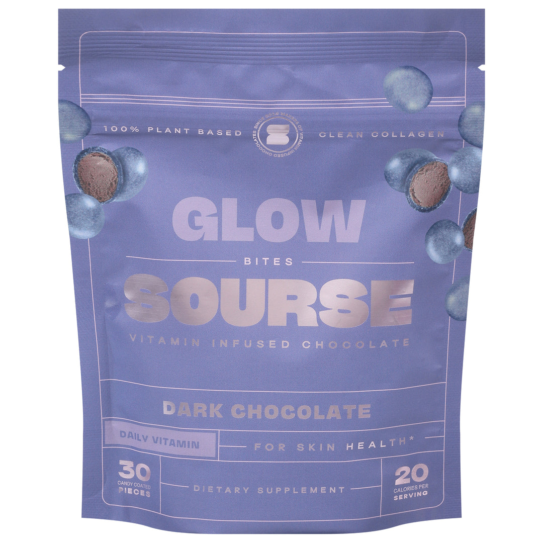 Sourse Glow Bites Dark Chocolate 6/2.2 OZ [UNFI #2856219] [ebt]
