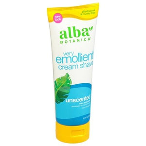 Alba Botanica Cream Shave Unscented 1/8 OZ [UNFI #694026] T