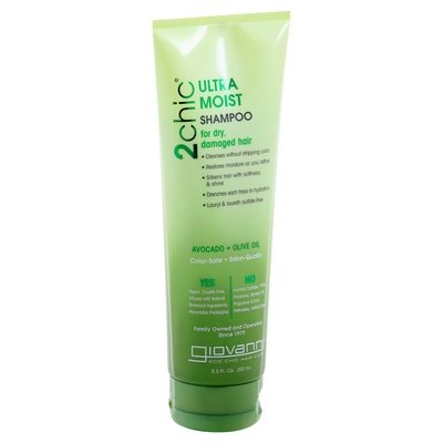 Giovanni Shampoo Ultra Moist Avocado + Olive Oil 8.5 OZ [UNFI #1179381] T