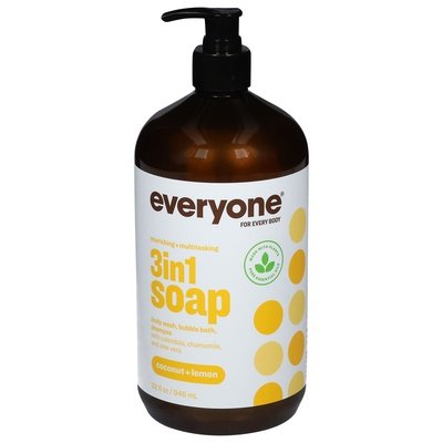 Everyone Soap 3 In 1 Coconut + Lemon 1/32 OZ [UNFI #1077684] T