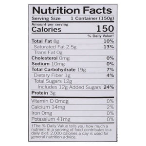 Forager Project Cashewmilk Yogurt Dairy-Free Organic Vanilla Bean Probiotic 6/5.3 OZ [UNFI #2601698] [ebt]