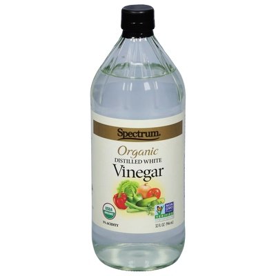 Spectrum Naturals Vinegar Organic Distilled White 12/32 OZ [UNFI #0164947] [ebt]