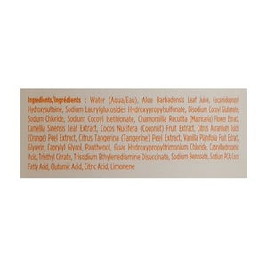 The Honest Co Shampoo + Body Wash Everyday Gentle Sweet Orange Vanilla 10 OZ [UNFI #1812312] T