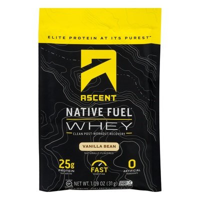 Ascent Whey Vanilla Bean 15/1.09OZ [UNFI #2303667]
