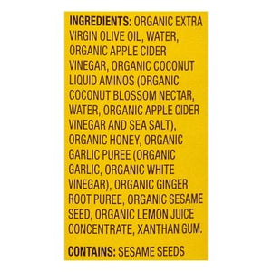 Bragg Dressing & Marinade With Apple Cider Vinegar Organic Ginger & Sesame 6/12 OZ [UNFI #1417385] [ebt]
