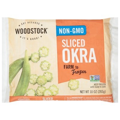 Woodstock Okra Sliced 12/10 OZ [UNFI #1207679] [ebt]