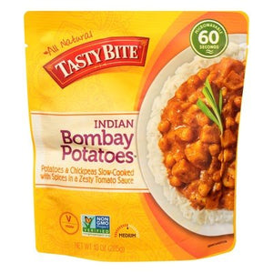 Tasty Bite Bombay Potatoes Indian Medium 6/10 OZ [UNFI #902247] [ebt]