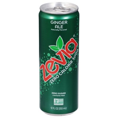 Zevia Soda Zero Calorie Ginger Ale 12/12 OZ [UNFI #2819282] [ebt]
