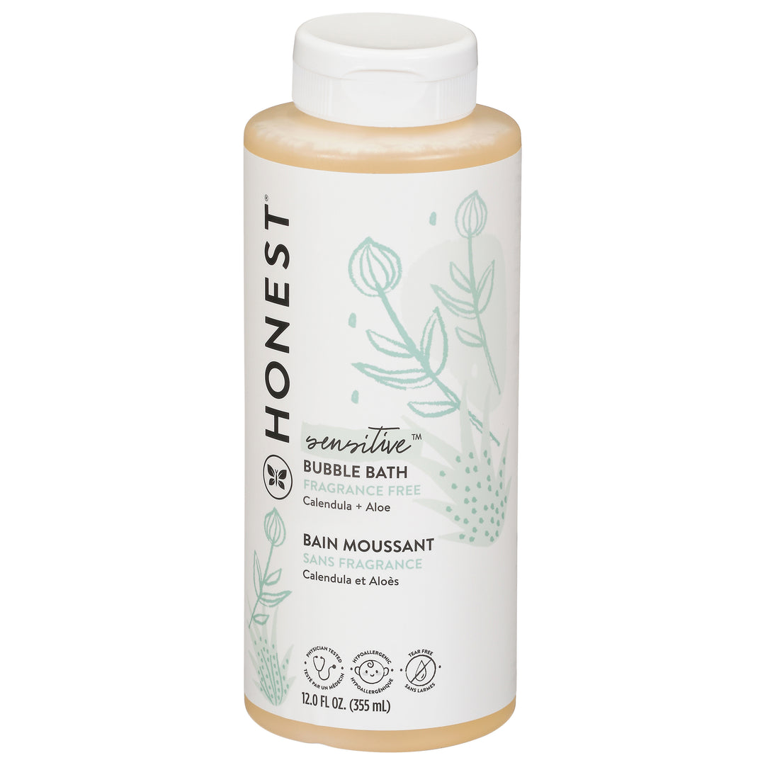 The Honest Company Bubble Bath Fragrance Free Sensitive 12 OZ [UNFI #2137776] T