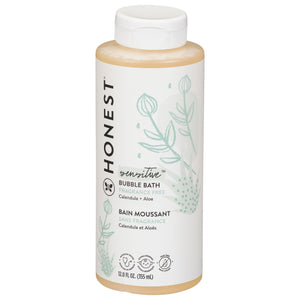 The Honest Company Bubble Bath Fragrance Free Sensitive 12 OZ [UNFI #2137776] T