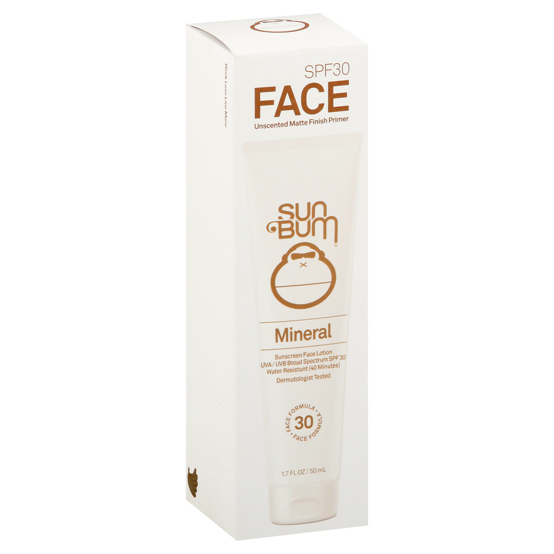 Sun Bum Sunscreen Face Lotion Mineral Spf 30 1.7 OZ [UNFI #2681575] T