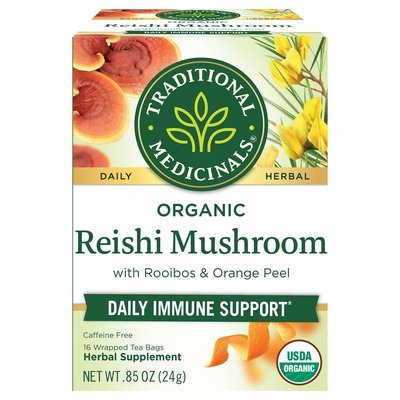 Traditional Medicinals Herbal Supplement Organic Reishi Mushroom Tea Bags 6/16 BAG [UNFI #2384618] [ebt]