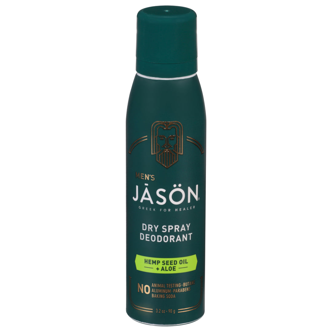 Jason Natural Cosmetics Deodorant Dry Spray Hemp Seed Oil + Aloe 3.2 OZ [UNFI #2756831] T