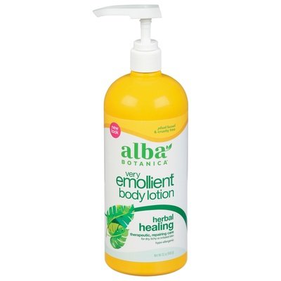 Alba Botanica Body Lotion Very Emollient Herbal Healing 1/32 OZ [UNFI #2099398] T