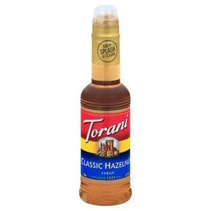 Torani Syrup Classic Hazelnut 4/12.7 OZ [UNFI #2271039] [ebt]
