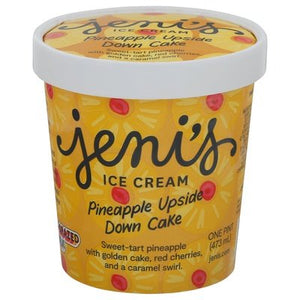Jenis Ice Cream Pineapple Upside Down Cake 8/16 OZ [UNFI #2550416] [ebt]