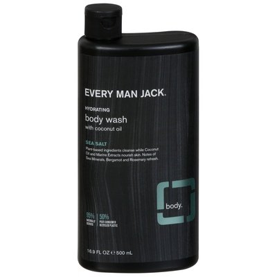Every Man Jack Body Wash Hydrating Sea Salt 16.9 OZ [UNFI #2678159] T