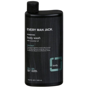 Every Man Jack Body Wash Hydrating Sea Salt 16.9 OZ [UNFI #2678159] T