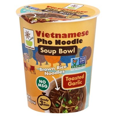Star Anise Foods Pho Noodle Vietnamese Toasted Garlic Soup Bowl 6/1.9 OZ [UNFI #2303733] [ebt]