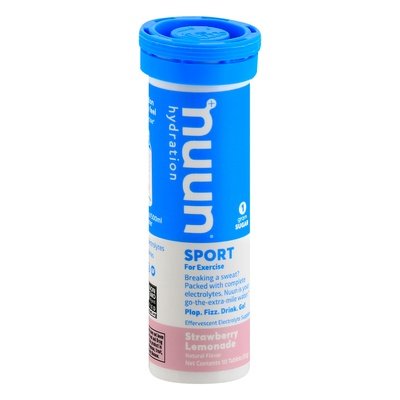 Nuun Sport Tablets Strawberry Lemonade 8/10 TAB [UNFI #1698489]