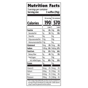 Natures Path Waffles Gluten Free Buckwheat Wildberry 12/7.4 OZ [UNFI #536813] [ebt]