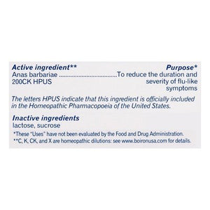 Boiron Oscillococcinum Quick-Dissolving Pellets 6 Dose [UNFI #0646901] T