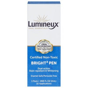 Lumineux Bright2 Pen Stain Repellent & Whitening Dual Action 6/.068 OZ [UNFI #2950921] T