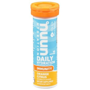 Nuun Daily Hydration Immunity Tablets Orange Citrus 8/10 TAB [UNFI #2244440]