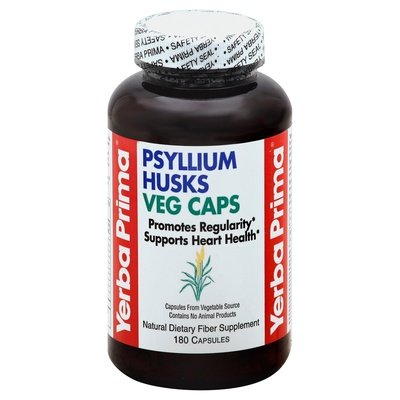 Yerba Prima Psyllium Husks Veg Caps 180 Vcap [UNFI #0279885]