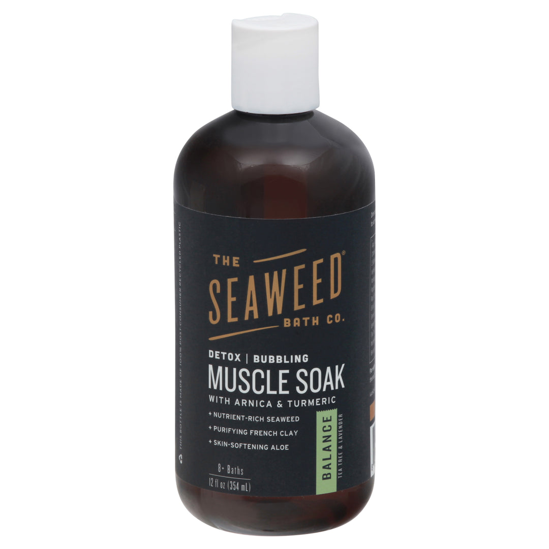 Seaweed Bath Co Muscle Soak Tea Tree & Lavender Detox Bubbling Balance 12 OZ [UNFI #2745230] T