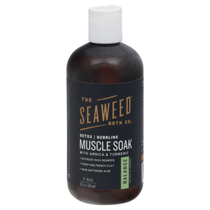 Seaweed Bath Co Muscle Soak Tea Tree & Lavender Detox Bubbling Balance 12 OZ [UNFI #2745230] T