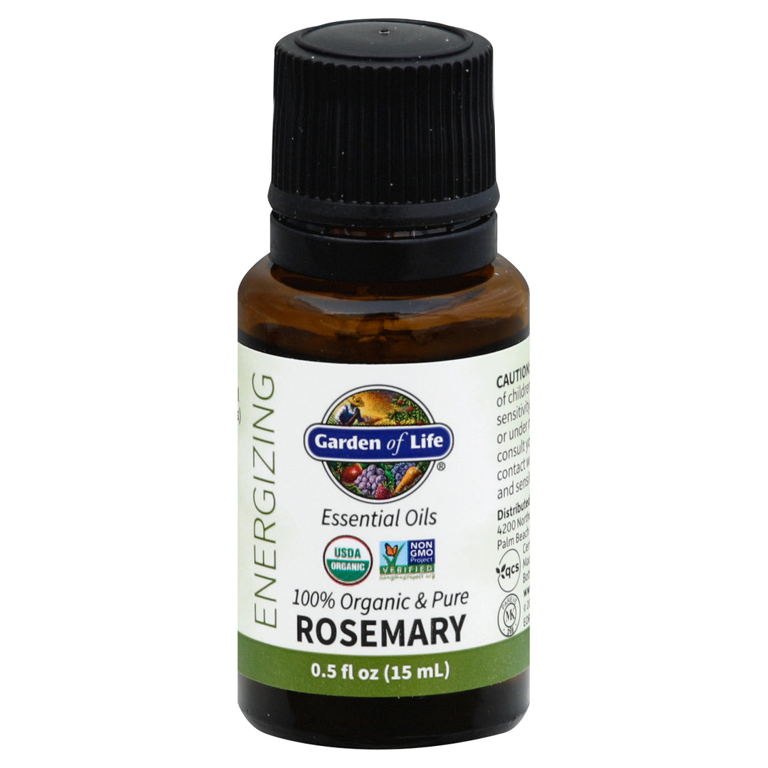 Garden Of Life Essential Oils Energizing Rosemary .5 OZ [UNFI #2308609] T