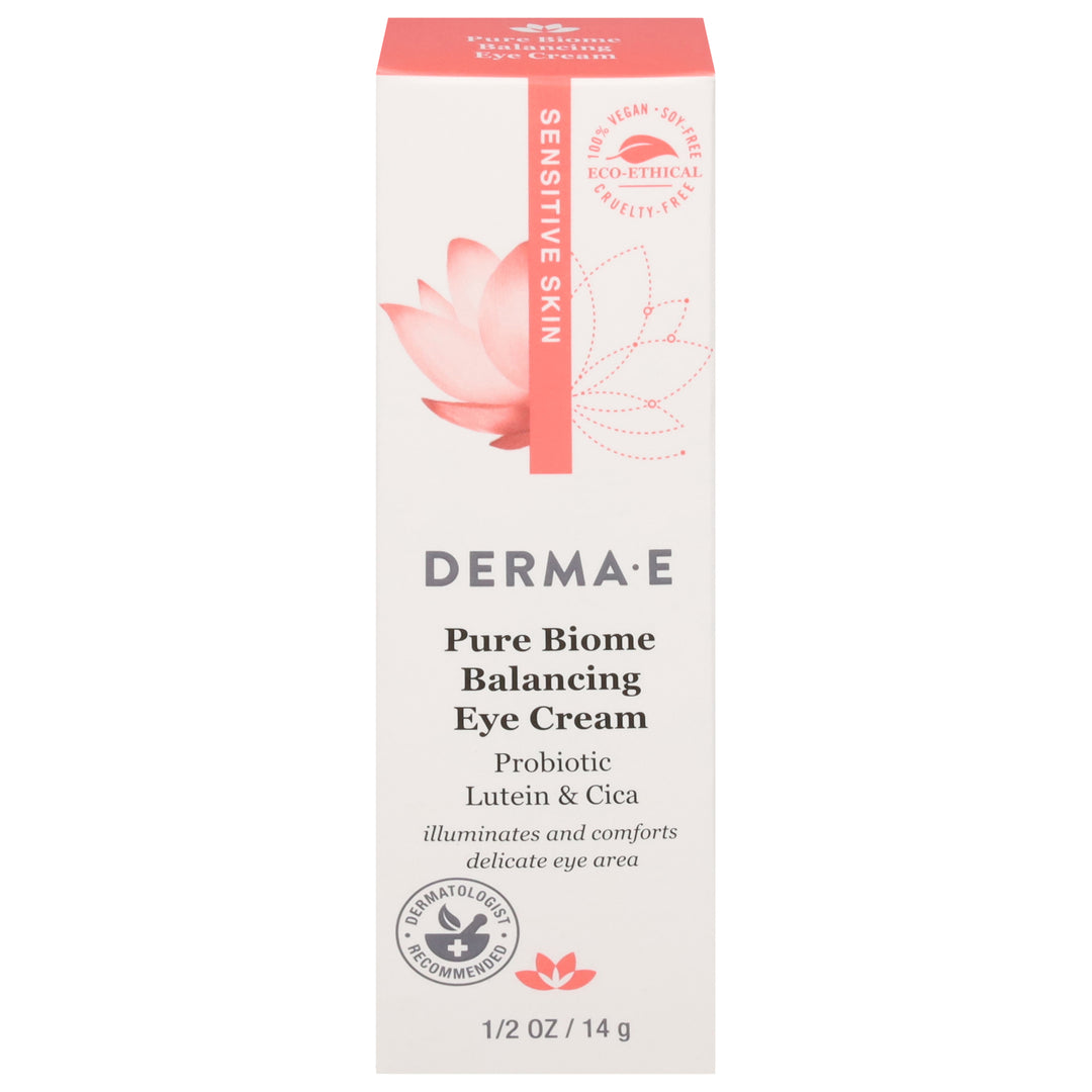 Derma E Eye Cream Balancing Pure Biome .5 OZ [UNFI #2906477] T