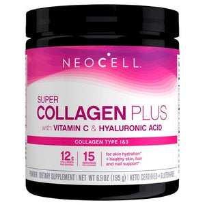 Neocell Corporation Super Collagen Plus with Vitamin C & Hyaluronic Acid Collagen Type 1 & 3 6.9 OZ [UNFI #2962470]