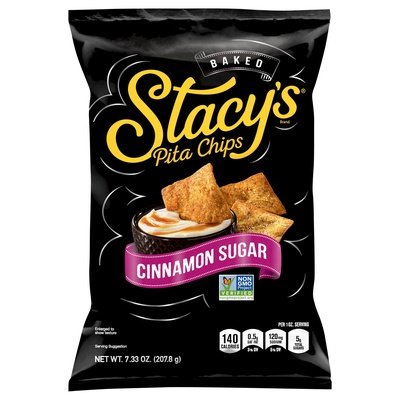Stacys Pita Chips Cinnamon Sugar Baked 12/7.33OZ [UNFI #1739663] [ebt]