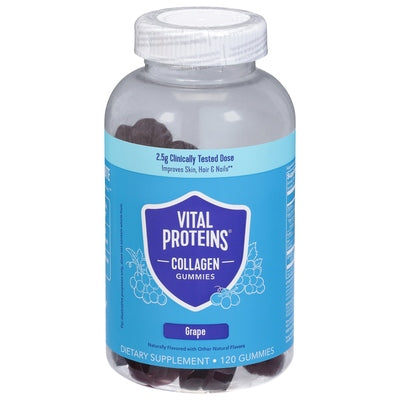 Vital Proteins Collagen Gummies Grape 120 CT [UNFI #3070133]